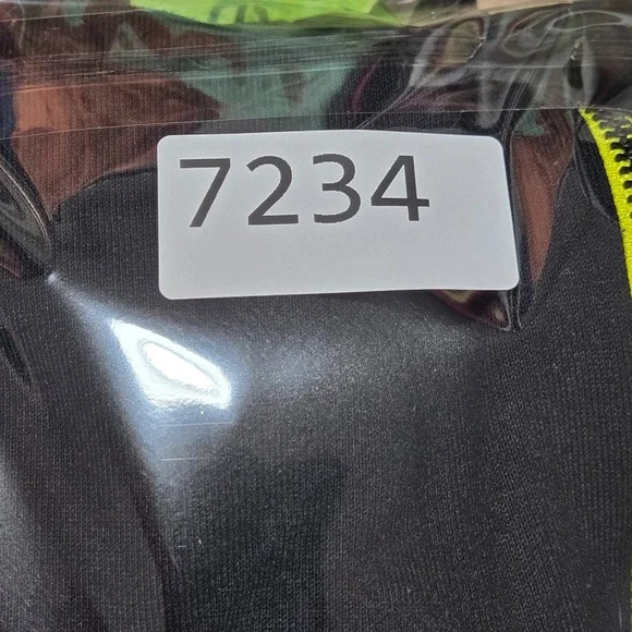 Athleta Radiant Hybrid Dress Black Olive Green Hooded Medium - Picture 10 of 10